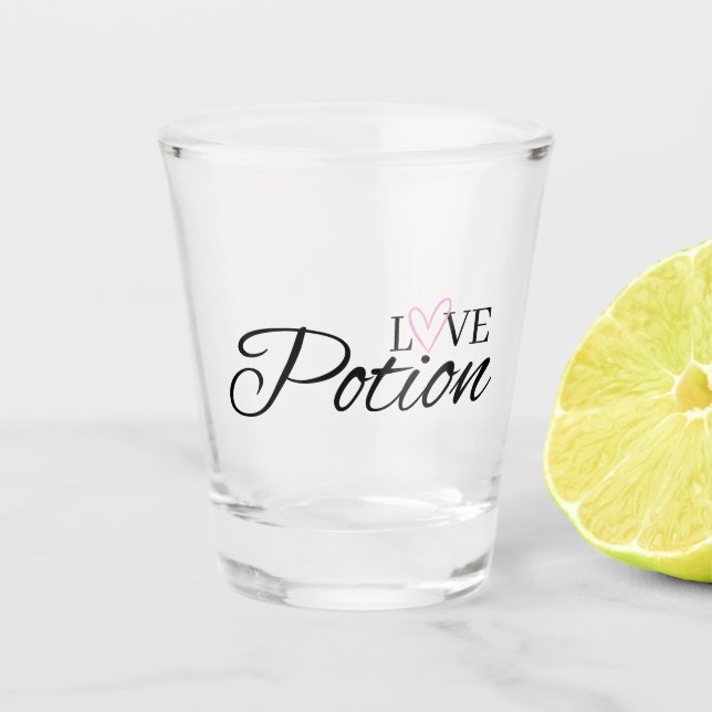 Love Potion Shot Glass (Front)