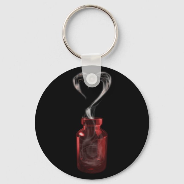 love potion smoke key ring (Front)