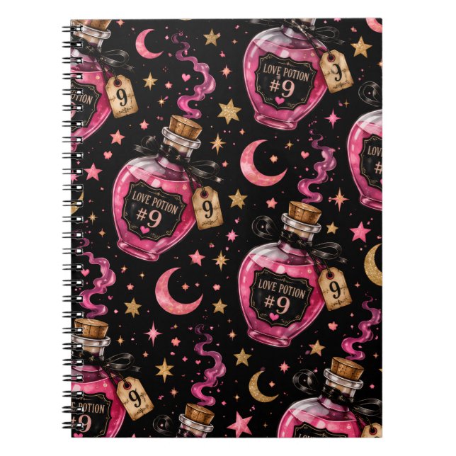 Love Potions Notebook (Front)