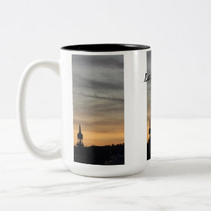 Love Prague Two-Tone Coffee Mug
