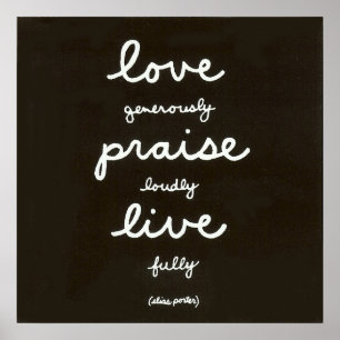 Love-Praise-Live Poster
