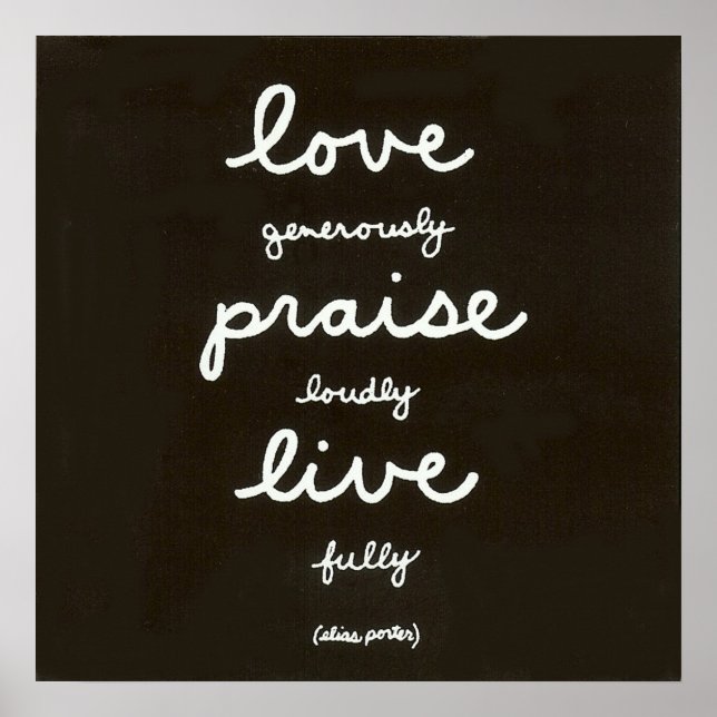 Love-Praise-Live Poster (Front)