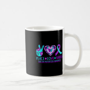 Love Prevention Happy Suicide Awareness Graphic Coffee Mug