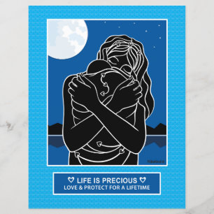 Love & Protect 1_Flat Paper Sheet 8.5"x11"