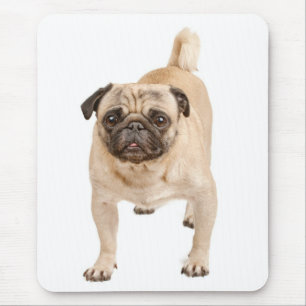 Love Pug Puppy Dog Mousepad