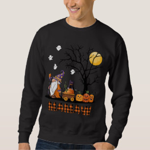 Love pumpkin gnomes Mamaw halloween gift for grand Sweatshirt