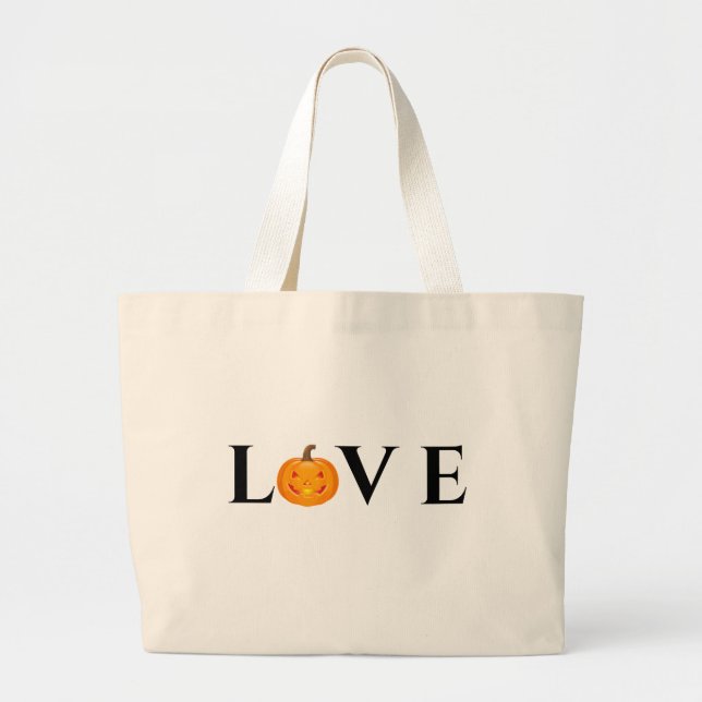 Love Pumpkin Tote (Front)
