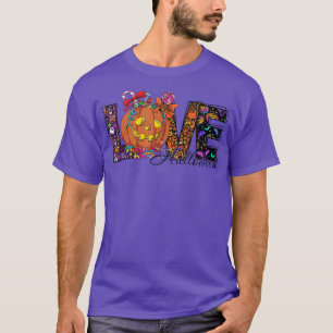 Love Pumpkins Spooky Halloween  T-Shirt