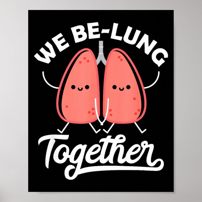 Love Pun Resratory Therast We Belung Together Vale Poster (Front)