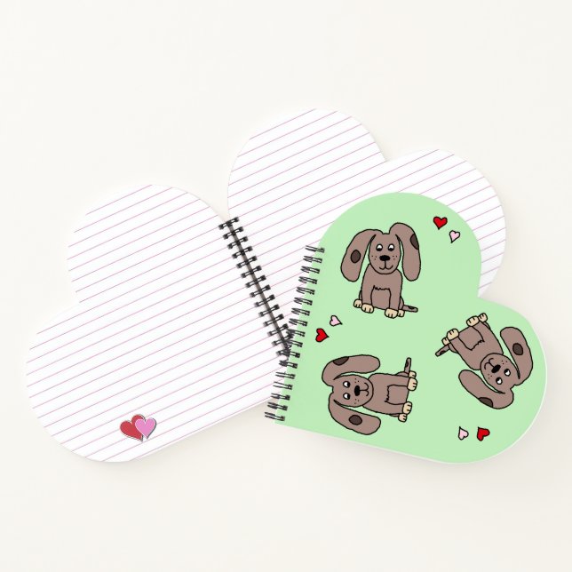 Love Puppies notebook (Inside)