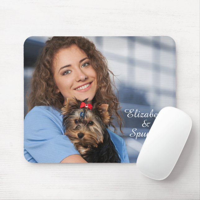  Love Puppy Dog Pet Animal Photo Personalise  Mouse Pad (With Mouse)