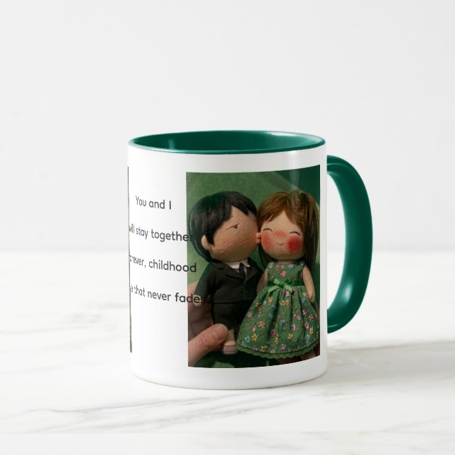 Love – Pure Tee Mug (Front Right)