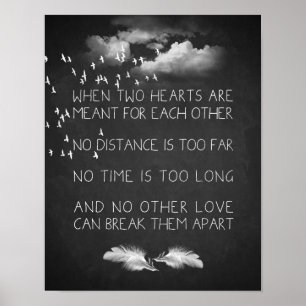 Love quote art chalkboard art print