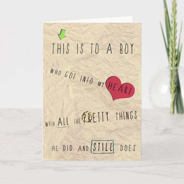 Love Quote Card (Front)