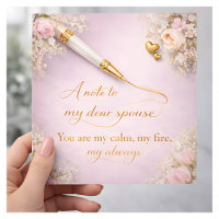 Love Quote Design – Perfect Gift for Your Spouse