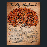 Love Quote For Husband Gift Idea, Husband Birthday Poster<br><div class="desc">Love Quote For Husband Gift Idea,  Husband Birthday</div>
