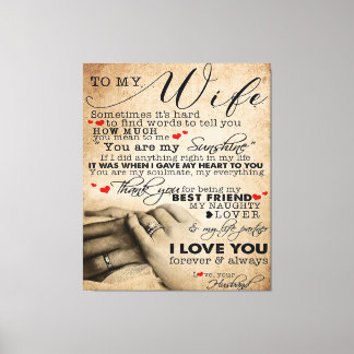 Love Quote For Wife | Home Decor Gift