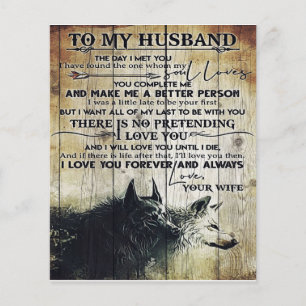 Love Quotes To Husband   To My Husband Letter   Flyer