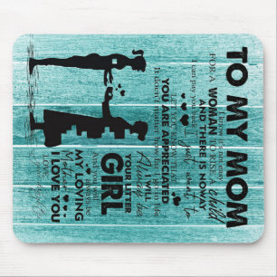 Love Quotes To Mother To My Mum Letter Mouse Pad