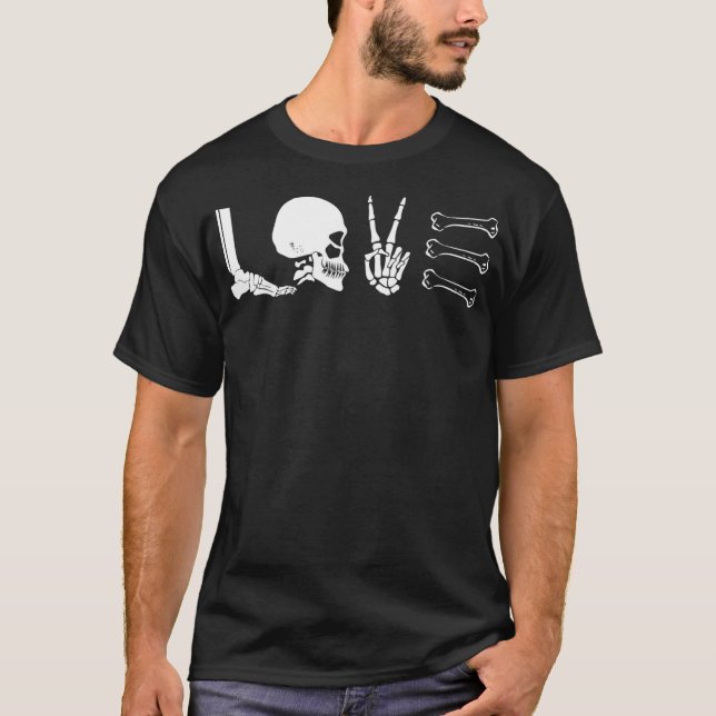 Love Radiology Tech  Rad Tech XRay Tech Gift  T-Shirt (Front)