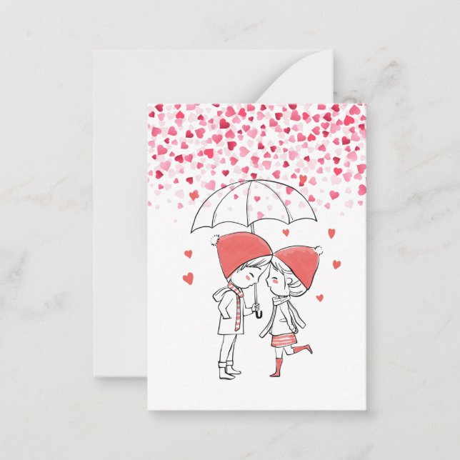 Love Rain Card (Front)