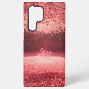 Love Rain Cherry Blossom Neon Phone Case