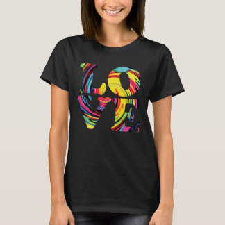 Love Rainbow Flag LGBT Gay Pride T Shirt 2