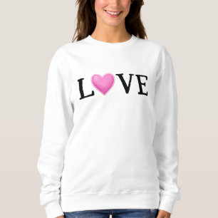 LOVE Rainbow Heart Women's Sweatshirt
