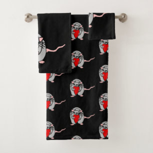 Love Rat Bath Towel Set