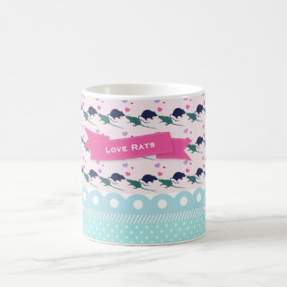 Love Rats Polka Dot Coffee Mug