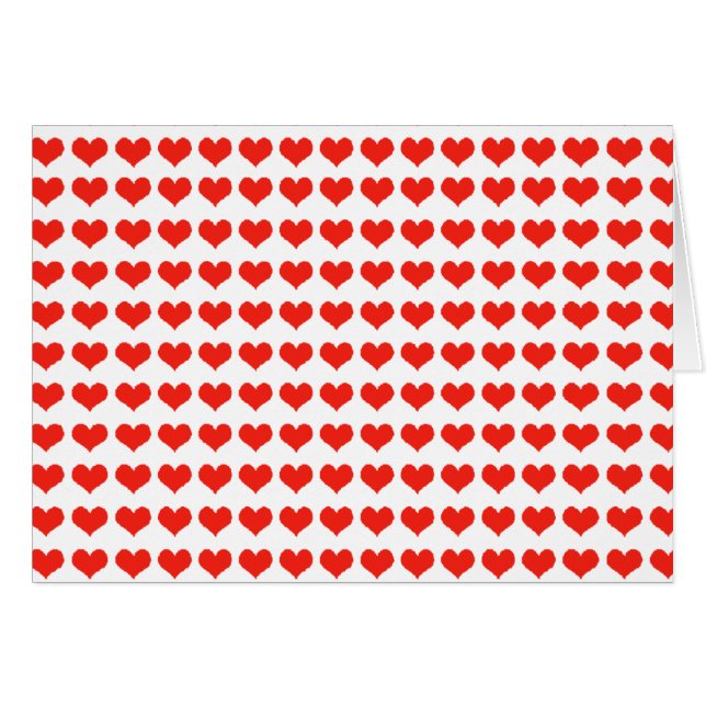 Love red hearts (Front Horizontal)