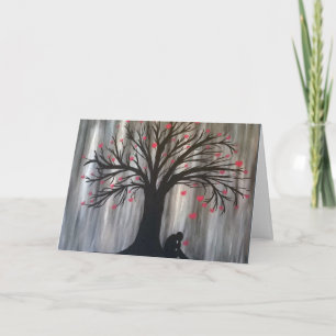 Love Reigns Down Sympathy Card