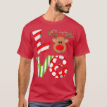 Love Reindeer Rudolph Merry Christmas Xmas Santa N T-Shirt<br><div class="desc">Love Reindeer Rudolph Merry Christmas Xmas Santa Noel  .</div>