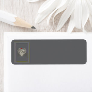 Love Return Address Label