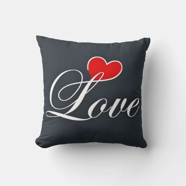 Love Reversible Decorative Pillow (Front)