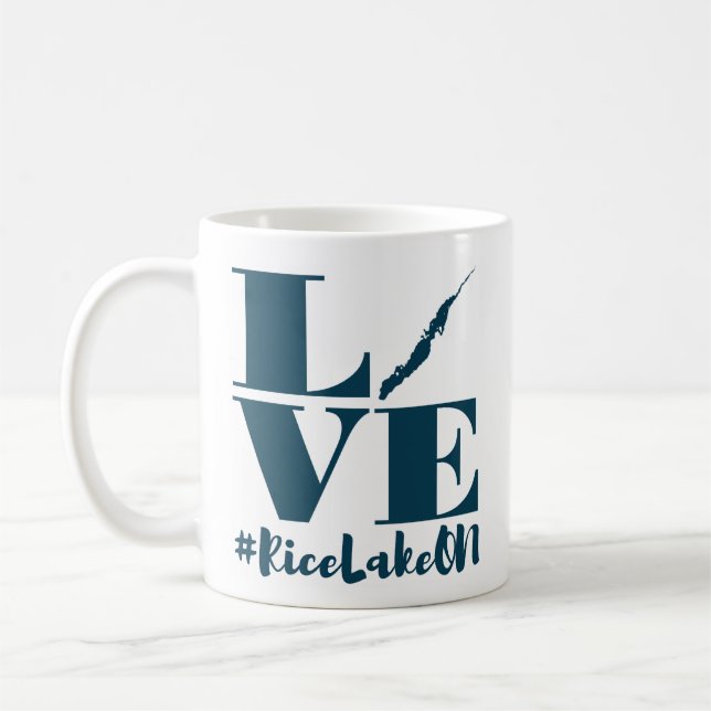 Love Rice Lake mug (Left)