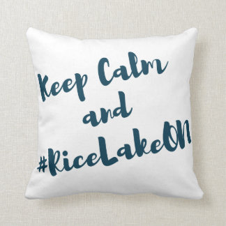 Love Rice Lake pillow