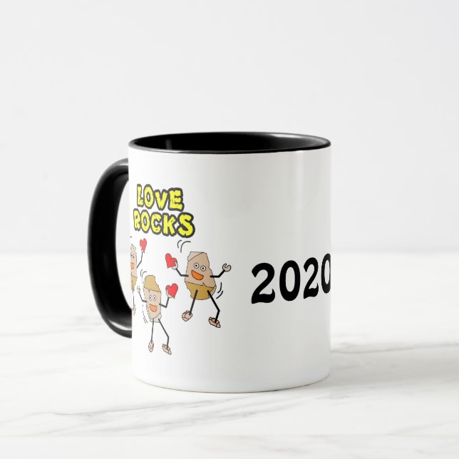 Love Rocks Mug (Front Left)