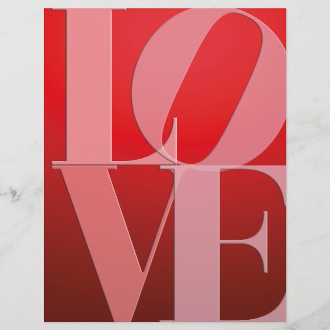 Love Romance Red Pink (Front)