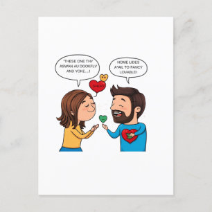 Love & Romance – Valentine’s Day Special Postcard