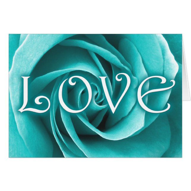 LOVE : rose : (Front Horizontal)