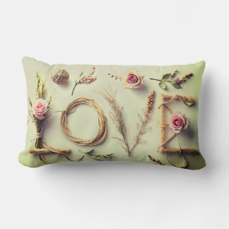 “Love Rose” Lumbar Cushion