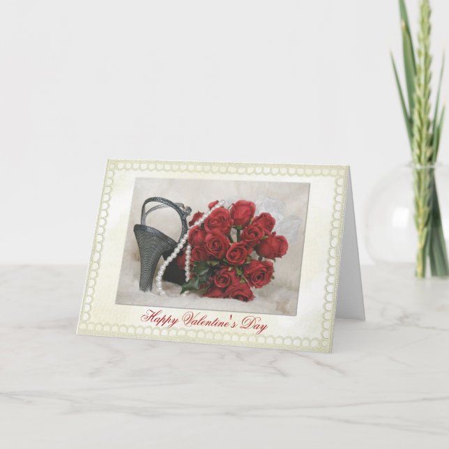 Love Roses Holiday Card (Front)