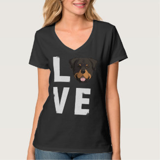 Love Rottweiler Rottie Dog T-Shirt
