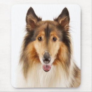 Love Rough Collie Puppy Dog Mousepad