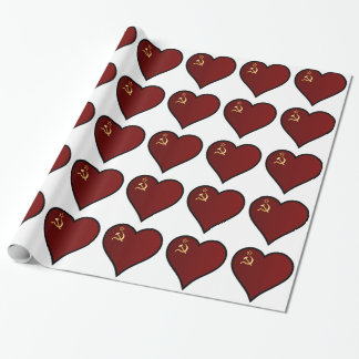 Love Russia Wrapping Paper