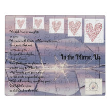 Love’s Mirror Meditative Poetry Jigsaw Puzzle