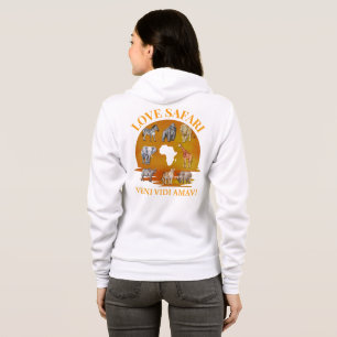 LOVE SAFARI Veni Vidi Amavi Family Group Reunion Hoodie