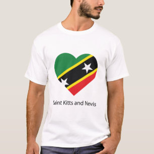 Love Saint Kitts and Nevis T-Shirt