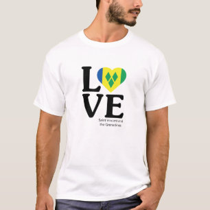 Love Saint Vincent and the Grenadines T-Shirt